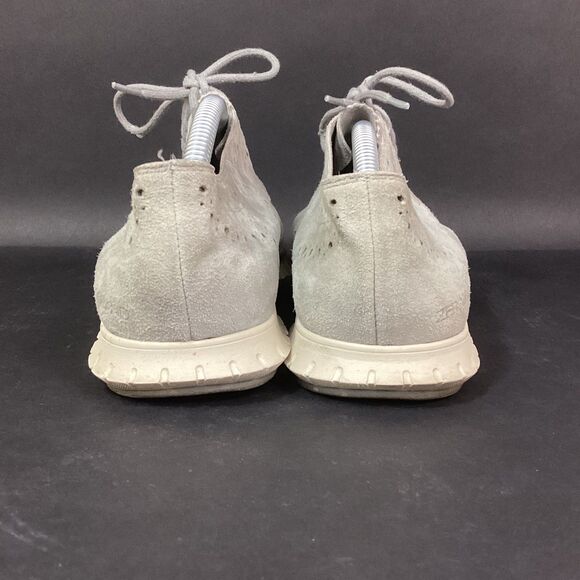 Cole Haan Grand Os -Women's Sz 8.5(B) -Gray Suede -Oxford Dress Shoes D44059 - Picture 3 of 11